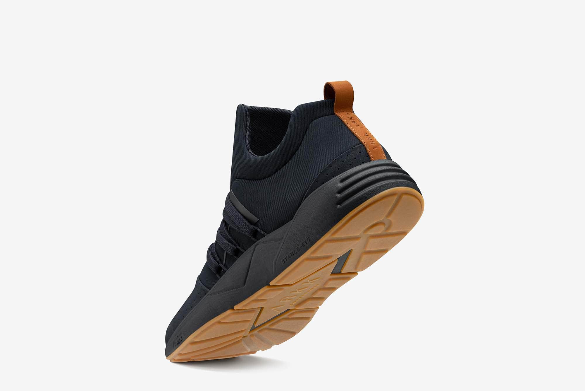 ARKK Collection Raven Nubuck S-E15 | Midnight Brown Gum | Men Raven